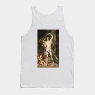 The Young Man And Death by Gustave Moreau Tank Top